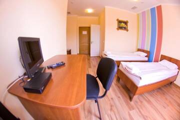 Фото номера Стандартный двухместный номер с 2 отдельными кроватями Отель Budget hotel Ekotel г. Львов 6