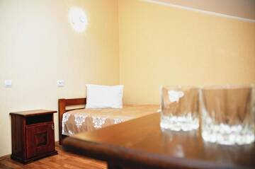 Фото номера Стандартный двухместный номер с 1 кроватью Отель Etna Hotel г. Львов 9