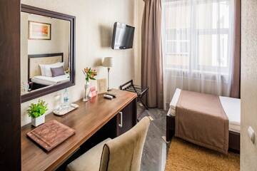Фото номера Стандартный одноместный номер Отель Taurus Hotel &amp; SPA г. Львов 4