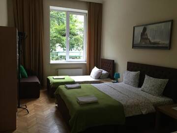 Фото номера Классический двухместный номер с 1 кроватью Хостелы Lviv Euro hostel г. Львов 5