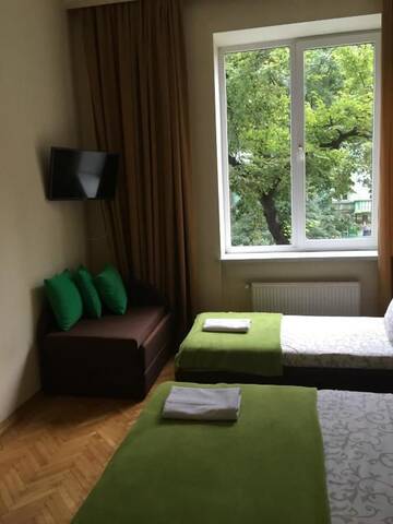 Фото номера Классический двухместный номер с 1 кроватью Хостелы Lviv Euro hostel г. Львов 4