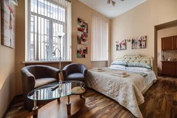 Фото номера Апартаменты - проспект Свободы 35 Апартаменты Queens Apartments г. Львов 15