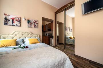 Фото номера Апартаменты - проспект Свободы 35 Апартаменты Queens Apartments г. Львов 7
