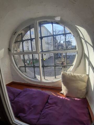 Фото номера Номер с кроватью размера «queen-size» и общей ванной комнатой Хостелы Art Hostel г. Львов 8
