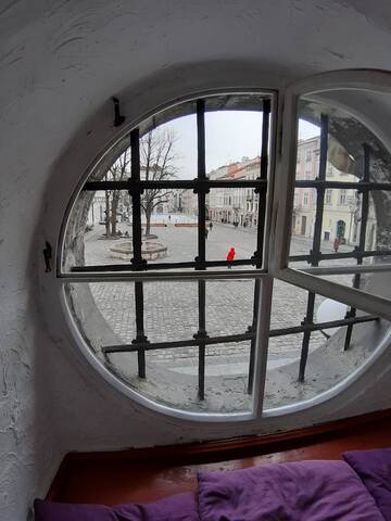 Фото номера Стандартный номер с кроватью размера &quot;queen-size&quot; Хостелы Art Hostel г. Львов 6