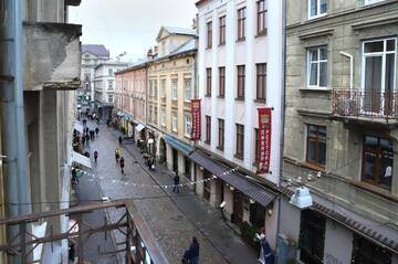 Фото номера Апартаменты с 2 спальнями - ул. Староеврейская, 16 Апартаменты Historical Centre Apartments г. Львов 50