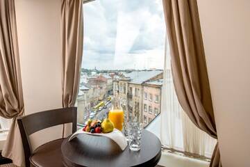 Фото номера Апартаменты с 1 спальней Отель Astoria Hotel г. Львов 8