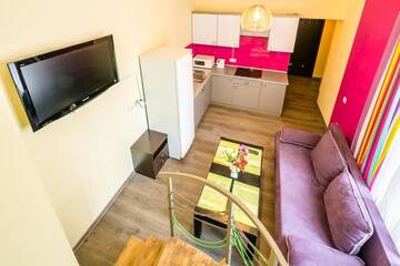 Фото номера Двухуровневые апартаменты Апарт-отели Apartment Fedkovycha г. Львов 3