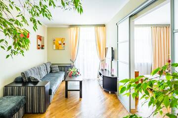 Фото номера Апартаменты с 2 спальнями и панорамным видом Апартаменты Apartment on Arkhipenka with Panorama View г. Львов 8