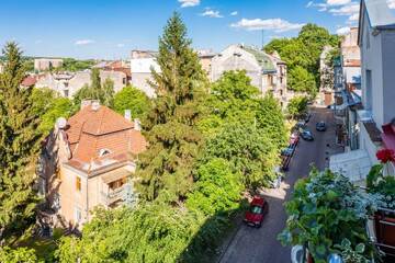 Фото номера Апартаменты с 2 спальнями и панорамным видом Апартаменты Apartment on Arkhipenka with Panorama View г. Львов 73