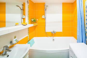 Фото номера Апартаменты с 2 спальнями и панорамным видом Апартаменты Apartment on Arkhipenka with Panorama View г. Львов 52