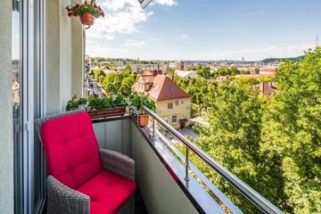 Фото номера Апартаменты с 2 спальнями и панорамным видом Апартаменты Apartment on Arkhipenka with Panorama View г. Львов 62