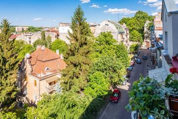 Фото номера Апартаменты с 2 спальнями и панорамным видом Апартаменты Apartment on Arkhipenka with Panorama View г. Львов 33
