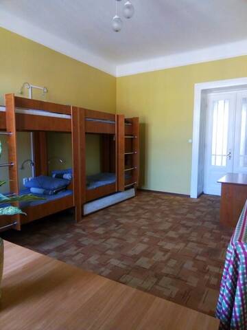 Фото номера Четырехместный номер Хостелы Kava Hostel г. Львов 6
