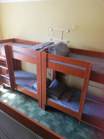 Фото номера Общий 8-местный номер для мужчин Хостелы Kava Hostel г. Львов 8