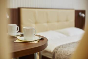 Фото номера Стандартный двухместный номер с 1 кроватью Отель Three Crowns Hotel г. Львов 2