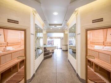 Фото номера Стандартный двухместный номер с 1 кроватью Отель Hotel &amp; SPA Restaurant Pysanka г. Львов 13