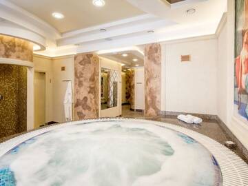 Фото номера Стандартный двухместный номер с 1 кроватью Отель Hotel &amp; SPA Restaurant Pysanka г. Львов 14