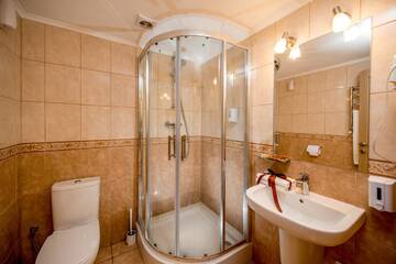 Фото номера Стандартный двухместный номер с 1 кроватью Отель Hotel &amp; SPA Restaurant Pysanka г. Львов 4