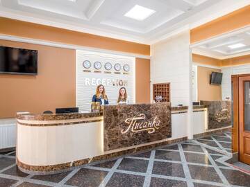 Фото номера Стандартный двухместный номер с 1 кроватью Отель Hotel &amp; SPA Restaurant Pysanka г. Львов 6