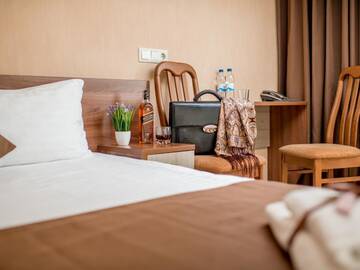 Фото номера Двухместный номер «Комфорт» с 1 кроватью Отель Hotel &amp; SPA Restaurant Pysanka г. Львов 6