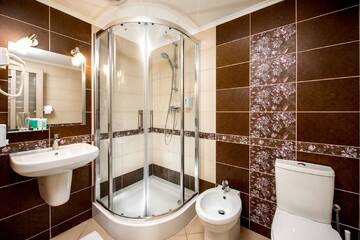 Фото номера Полулюкс с балконом Отель Hotel &amp; SPA Restaurant Pysanka г. Львов 13