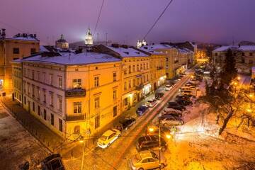 Фото номера Апартаменты с 2 спальнями Апартаменты Historical Center of Lviv г. Львов 17