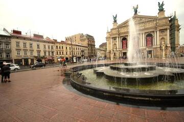 Фото номера Апартаменты с 1 спальней Апартаменты Romantic in Lviv 500m from Opera г. Львов 48