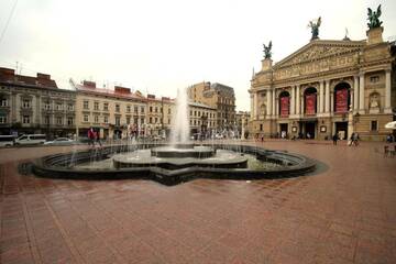 Фото номера Апартаменты с 1 спальней Апартаменты Romantic in Lviv 500m from Opera г. Львов 45
