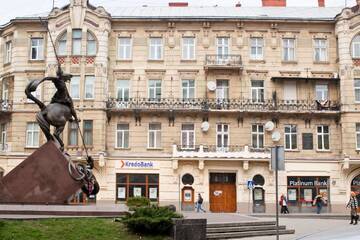 Фото номера Апартаменты с 1 спальней Апартаменты Romantic in Lviv 500m from Opera г. Львов 42