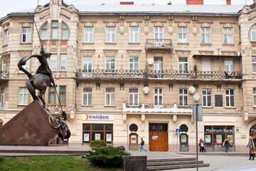 Фото номера Апартаменты с 1 спальней Апартаменты Romantic in Lviv 500m from Opera г. Львов 47