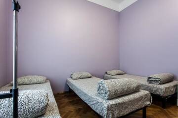 Фото номера Кровать в общем 4-местном номере для мужчин и женщин Хостелы Centrum Hostel г. Львов 4