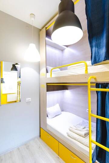 Фото номера Кровать в общем номере с 4 кроватями Хостелы Z-One Hostel г. Львов 2