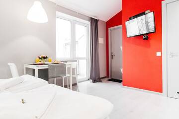 Фото номера Апартаменты с балконом Апарт-отели Aparthotel Z-one Apartments г. Львов 5