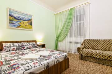 Фото номера Апартаменты с 2 спальнями Апартаменты Avangard Shevchenko Avenue Apartment г. Львов 11