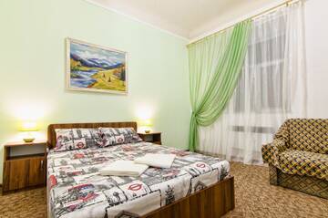 Фото номера Апартаменты с 2 спальнями Апартаменты Avangard Shevchenko Avenue Apartment г. Львов 12