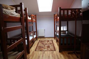 Фото номера Кровать в общем 6-местном номере для женщин Хостелы Lions Heart Hostel г. Львов 3