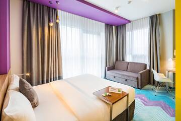 Фото номера Номер &quot;Комфорт&quot; с кроватью размера &quot;queen-size&quot; Отель Ibis Styles Lviv Center г. Львов 8