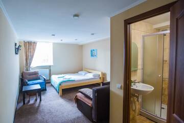 Фото номера Двухместный номер с 1 кроватью и душем Хостелы Avino Apart - Hostel г. Львов 6