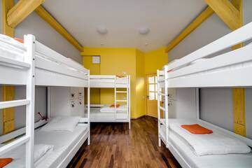 Фото номера Кровать в общем 8-местном номере для мужчин и женщин Хостелы Park Plus Hostel г. Львов 4