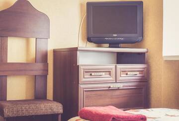 Фото номера Бюджетный двухместный номер с 2 отдельными кроватями Отель Apart-Hotel City Center Contrabas г. Львов 9