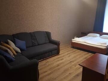 Фото номера Апартаменты с 2 спальнями Отель Apart-Hotel City Center Contrabas г. Львов 10