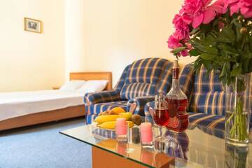 Фото номера Апартаменты с 1 спальней Отель Apart-Hotel City Center Contrabas г. Львов 8