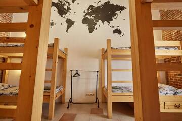 Фото номера Кровать в общем 8-местном номере Хостелы Shelter хостел г. Львов 16