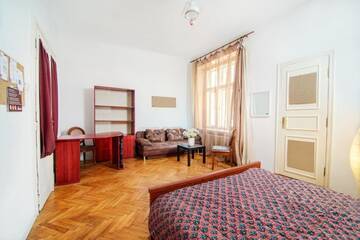 Фото номера Двухместный номер с 1 кроватью и общей ванной комнатой Хостелы Coffee Home Hostel г. Львов 9