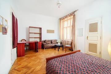 Фото номера Двухместный номер с 1 кроватью и общей ванной комнатой Хостелы Coffee Home Hostel г. Львов 5