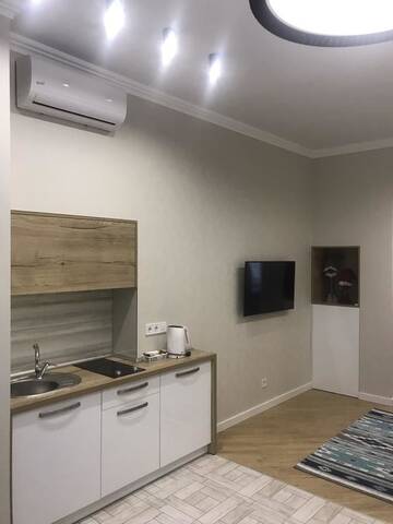 Фото номера Апартаменты с 1 спальней и балконом - Mosyazhna street 4 Апартаменты Апартаменты Львова г. Львов 3