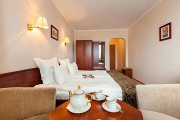 Фото номера Двухместный номер с 1 кроватью или 2 отдельными кроватями Отель Conference Hotel Suputnyk г. Львов 5