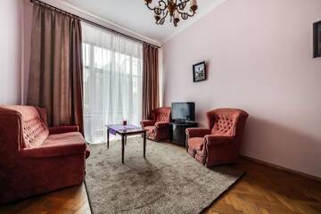 Фото номера Апартаменты с балконом Апартаменты ROMANTIC Apartments - оn Valova street г. Львов 54