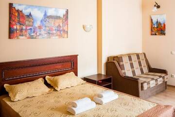 Фото номера Апартаменты с 1 спальней Апартаменты Apartment on Lesya Kurbasa 7 г. Львов 26
